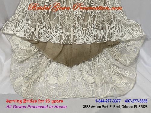 69832-Bridal Gown Cleaning, Preservation & Restoration