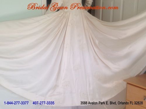 Old Wedding Gown Restoration