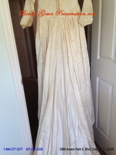 Old Wedding Gown Restoration