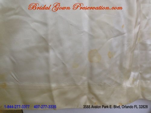 Old Wedding Gown Restoration