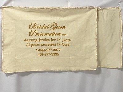 Muslin Bag for your Wedding Gown Box