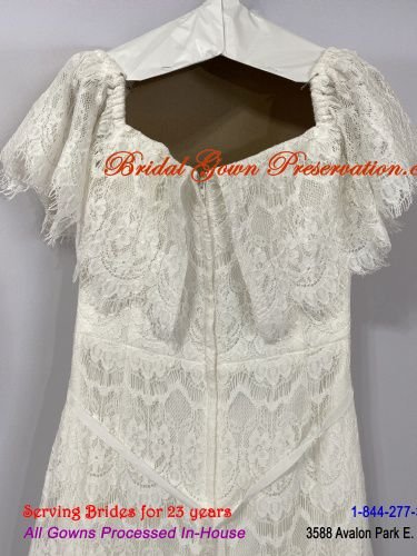 Wedding Gown Cleaning, Preservation & Restoration