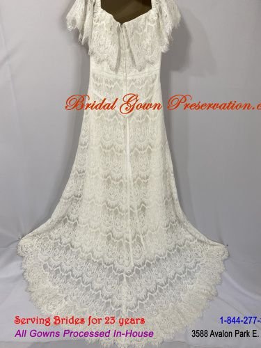 Wedding Gown Cleaning, Preservation & Restoration