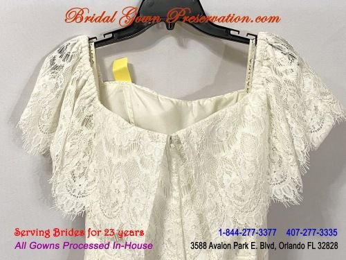 Wedding Gown Cleaning, Preservation & Restoration